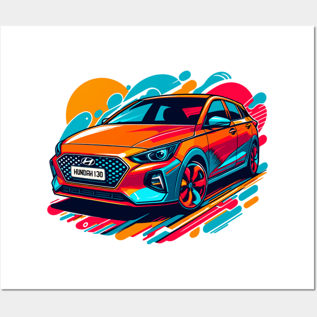 Hyundai I30 Wall Art by Vehicles-Art